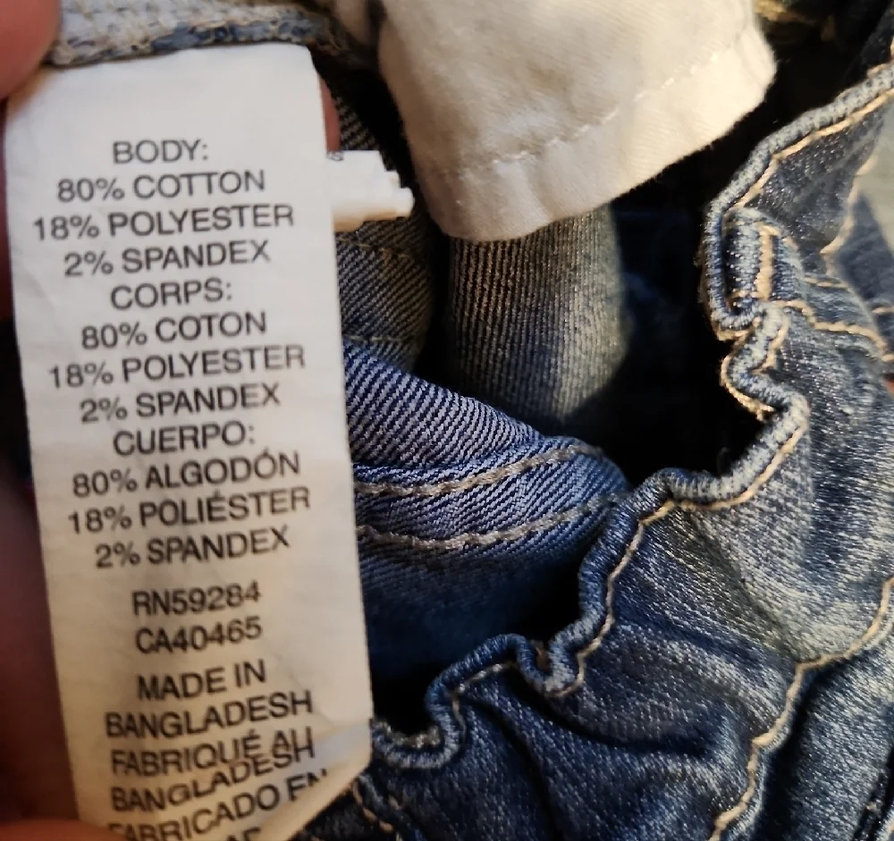 The Children's Place Blue Straight Leg Skinny Jeans